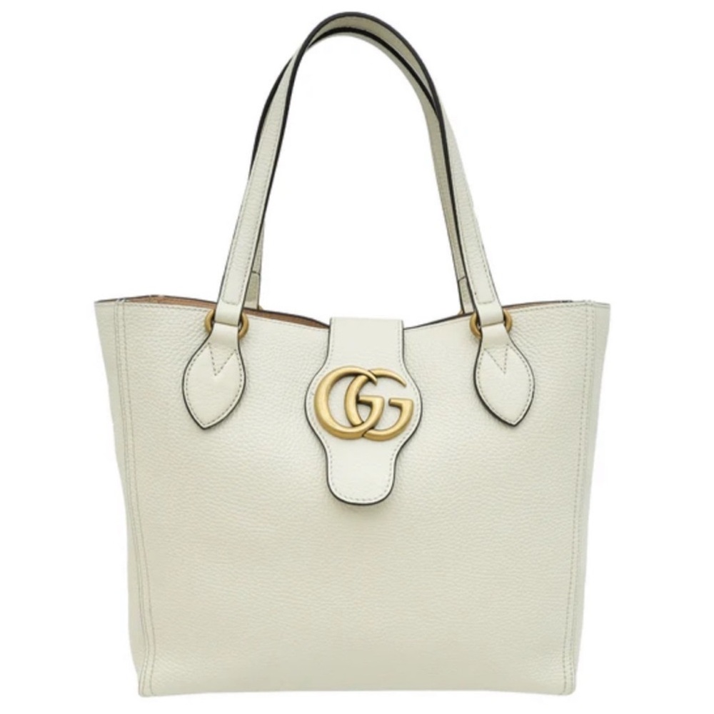 Gucci Ivory GG Dahlia Tote